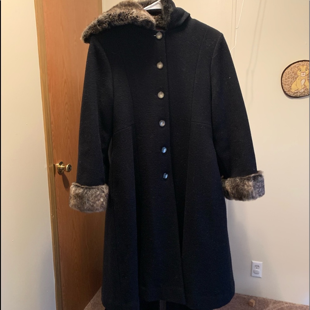 Black coat